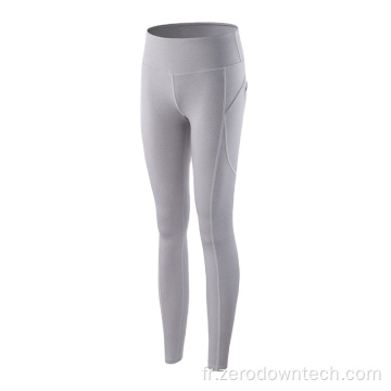 pantalon de course de yoga pour levage des hanches, élastique et élastique